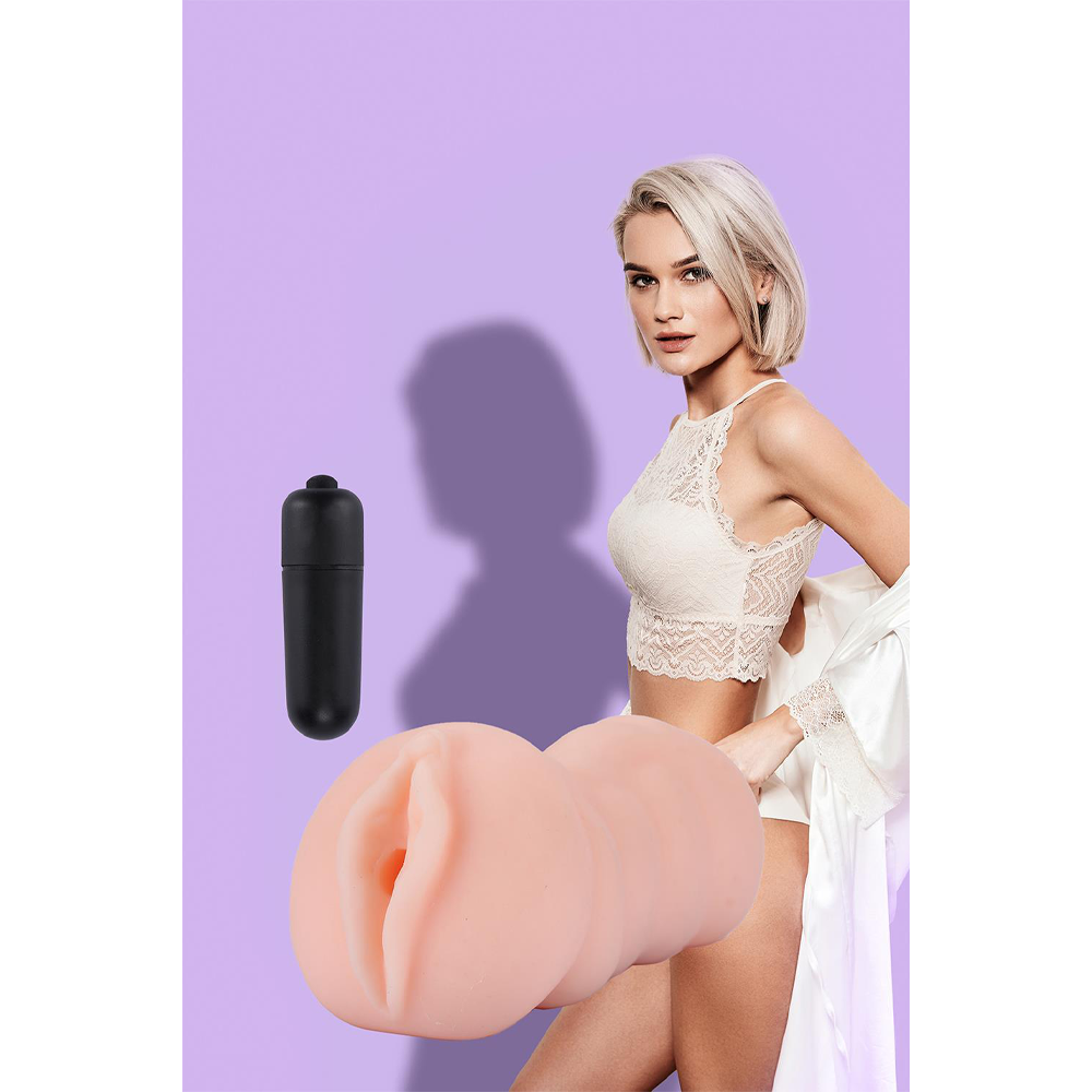 realistisk lösvagina mjuk textur töjbar öppning fickmasturbator onanihylsa pocket stroker sexleksak vibrator stänktålig duschvänlig kroppssäker TPE ftalatfri latexfri kompakt diskret träningsredskap uthållighet teknik sensuell stimulans