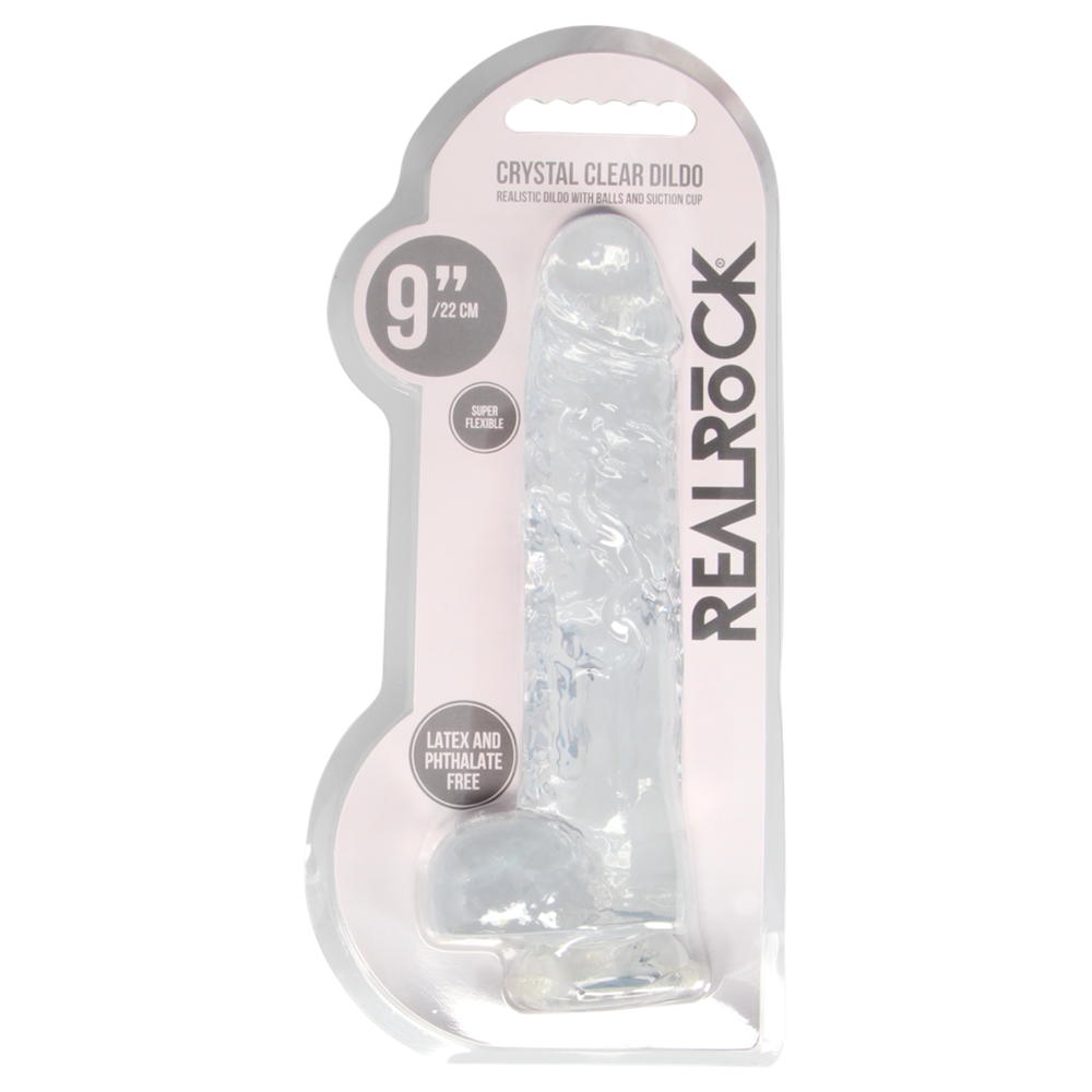 realistisk dildo sugkopp selekompatibel ådrigt skaft ollon testiklar ftalatfri latexfri kroppssäker tpe icke-porös enkel rengöring hållbar hygienisk handsfree sexleksak kristallklar transparent rosa blå storlekar