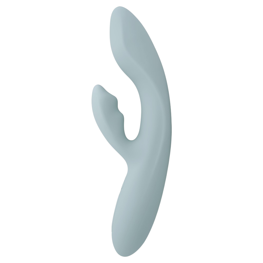 rabbitvibrator värmefunktion appstyrd dubbelmotor g-punktstimulans klitorisstimulator uppladdningsbar usb tyst vattentät reselås minnesfunktion silikon ergonomisk sexleksak interaktiv fjärrstyrning partnerlek mjuk flexibel sexleksak