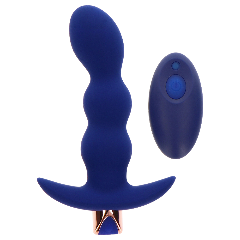 böjd analplugg bubblig design fjärrkontroll stänktålig uppladdningsbar prostatastimulans tyst kraftfull motor djupa vibrationer silikonleksak sexhjälpmedel fjärrstyrd njutning buttplug sexleksak sexleksak för män