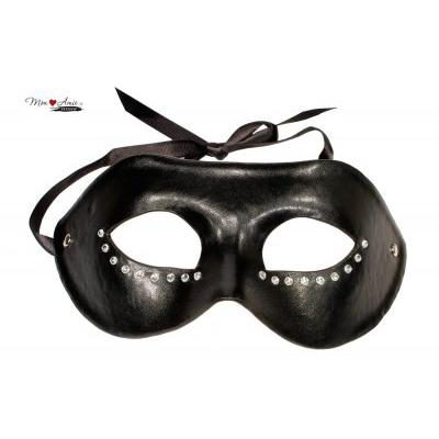 Mon Amie - Diamond Leather Mask-Mon Amie-