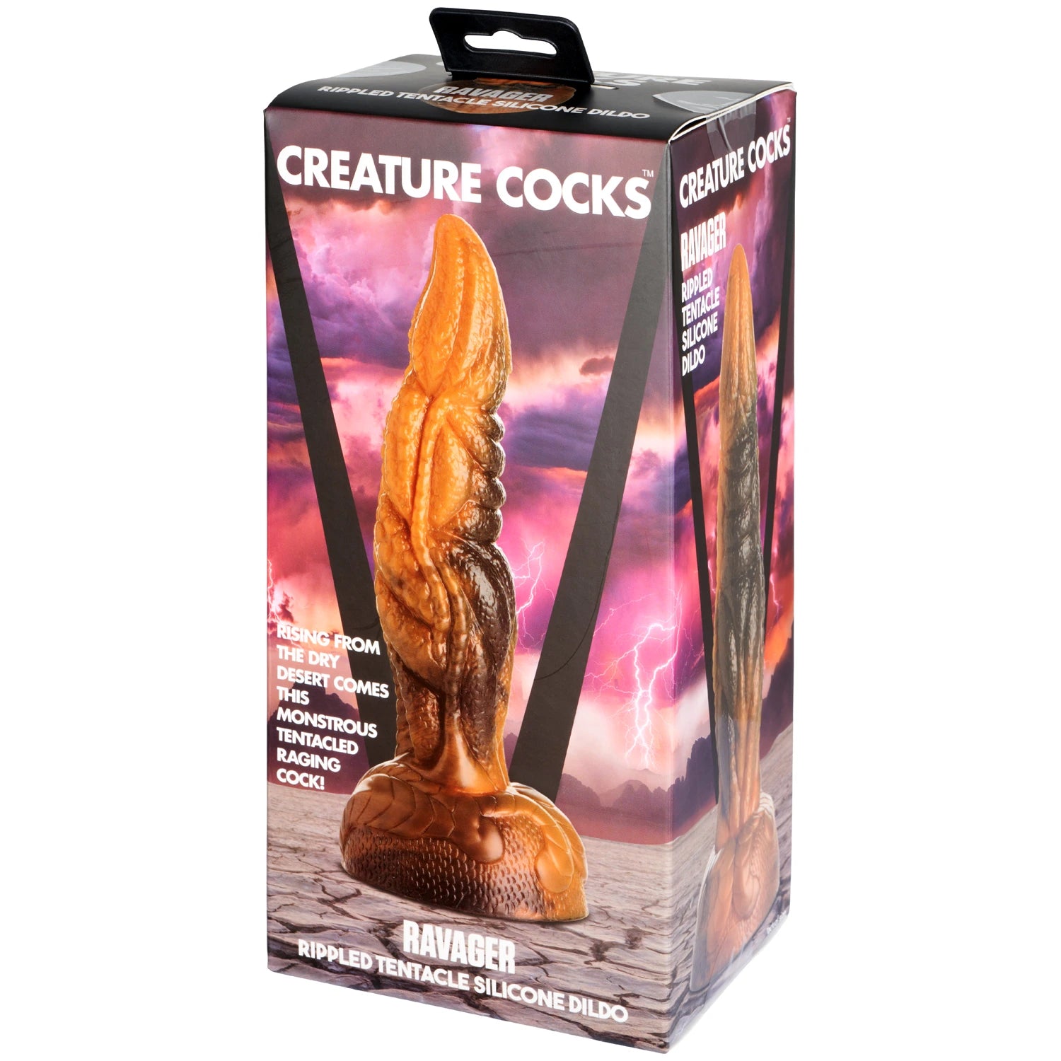 Creature Cocks - Ravager Rippled Tentacle Silicone Dildo