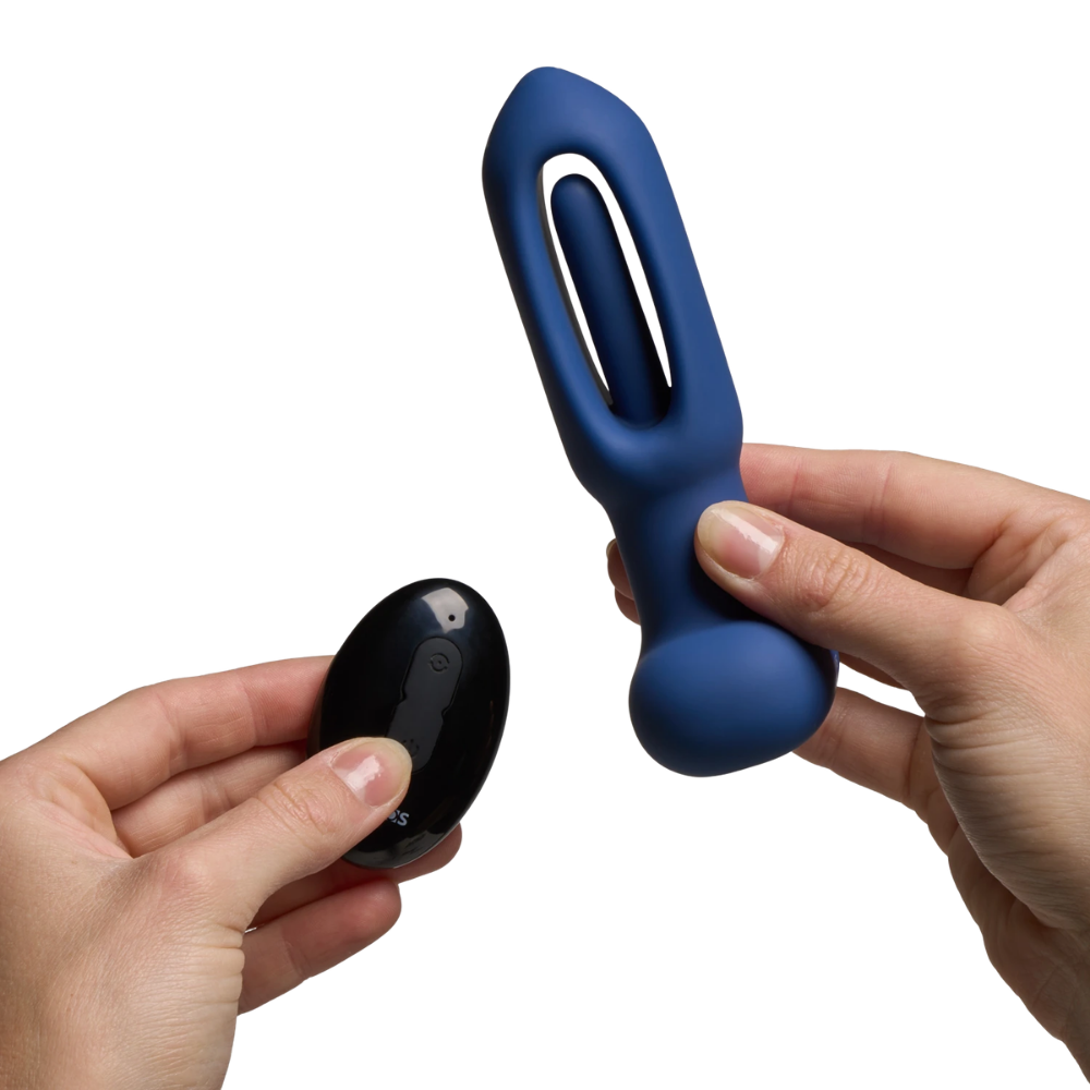 ANOS - RC Flicking Tongue Butt Plug with Vibration