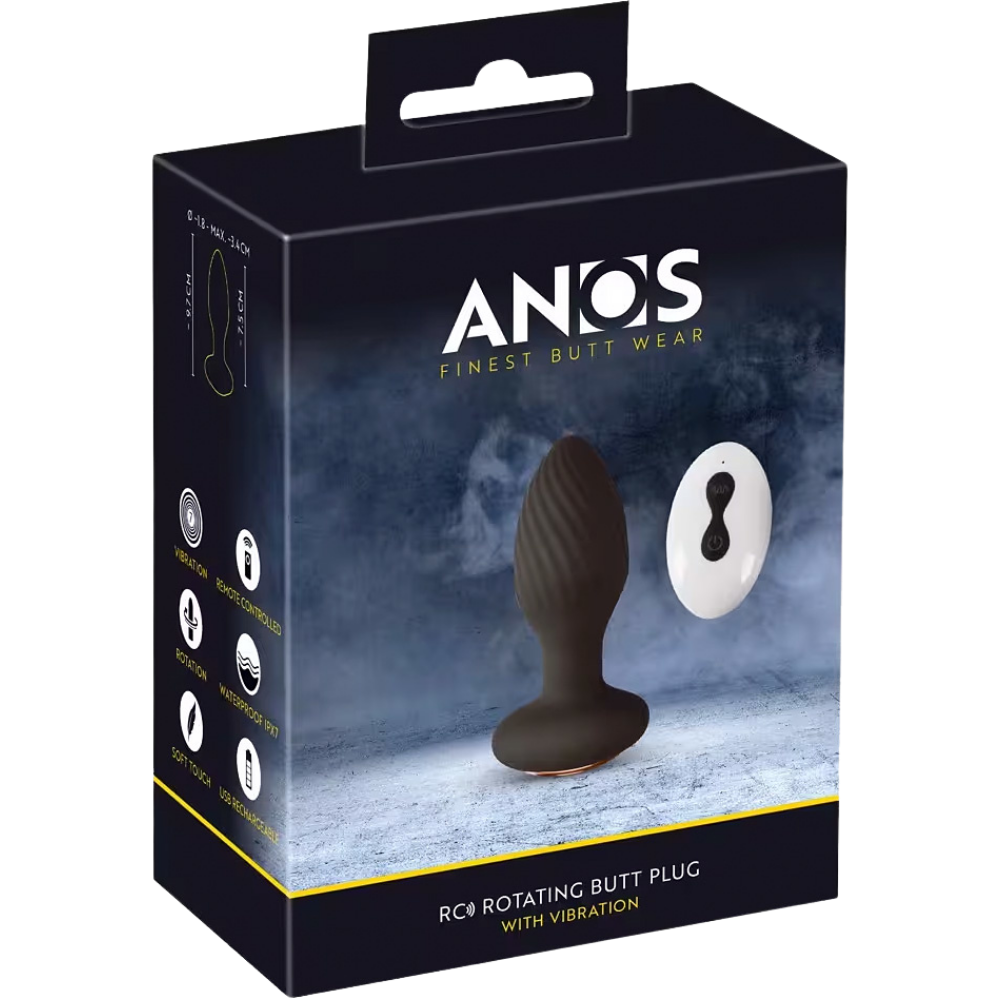 ANOS - RC Rotating Butt Plug