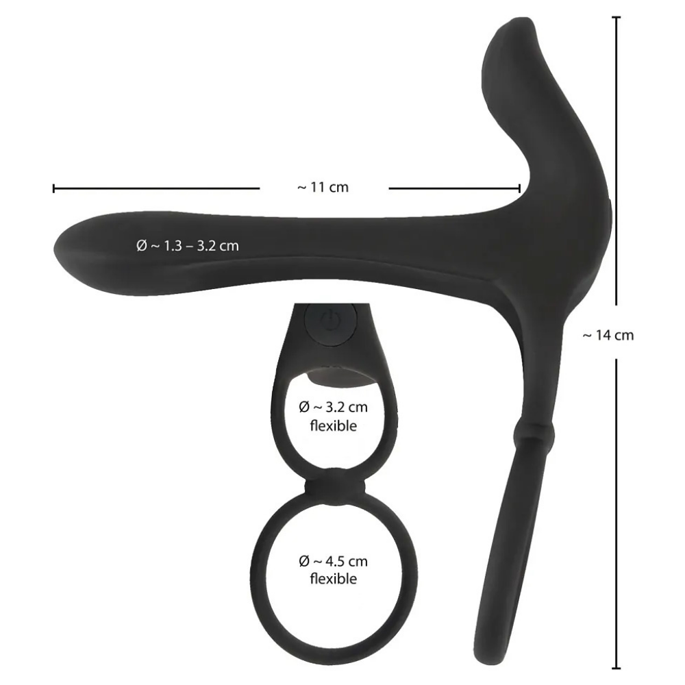 Black Velvets - Couple's Vibrator