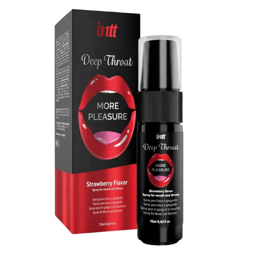 Deep Throat More Pleasure 12ml - Strawberry