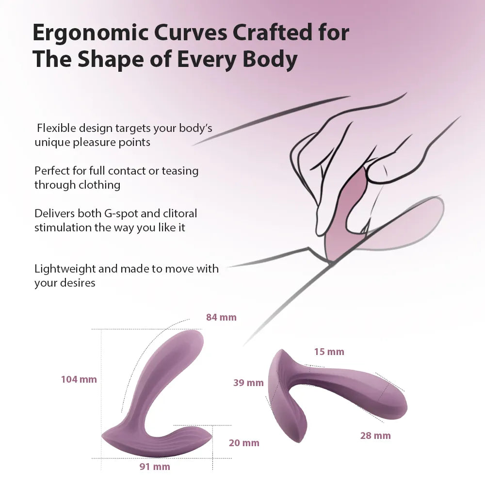 Erica Wearable Vibrator with App