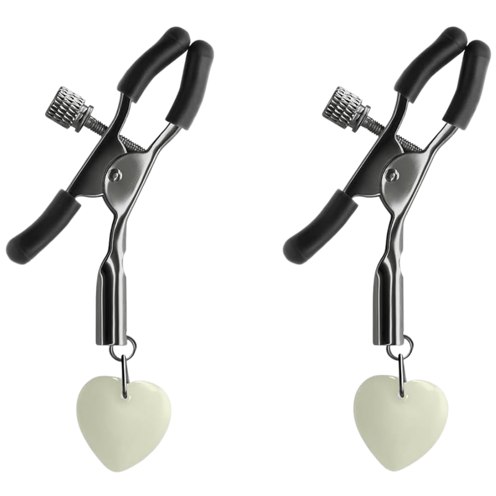 Bound Nipple Clamps G3 (Glow In The Dark)