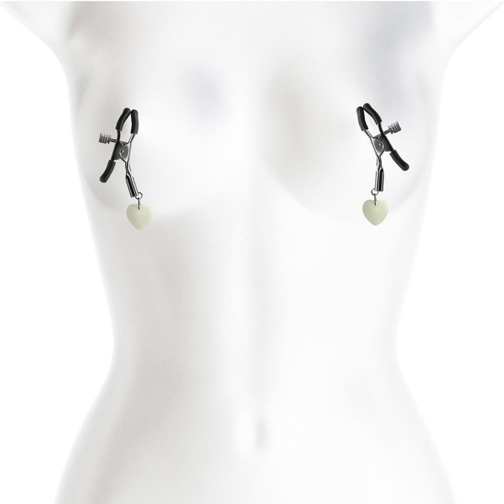 Bound Nipple Clamps G3 (Glow In The Dark)