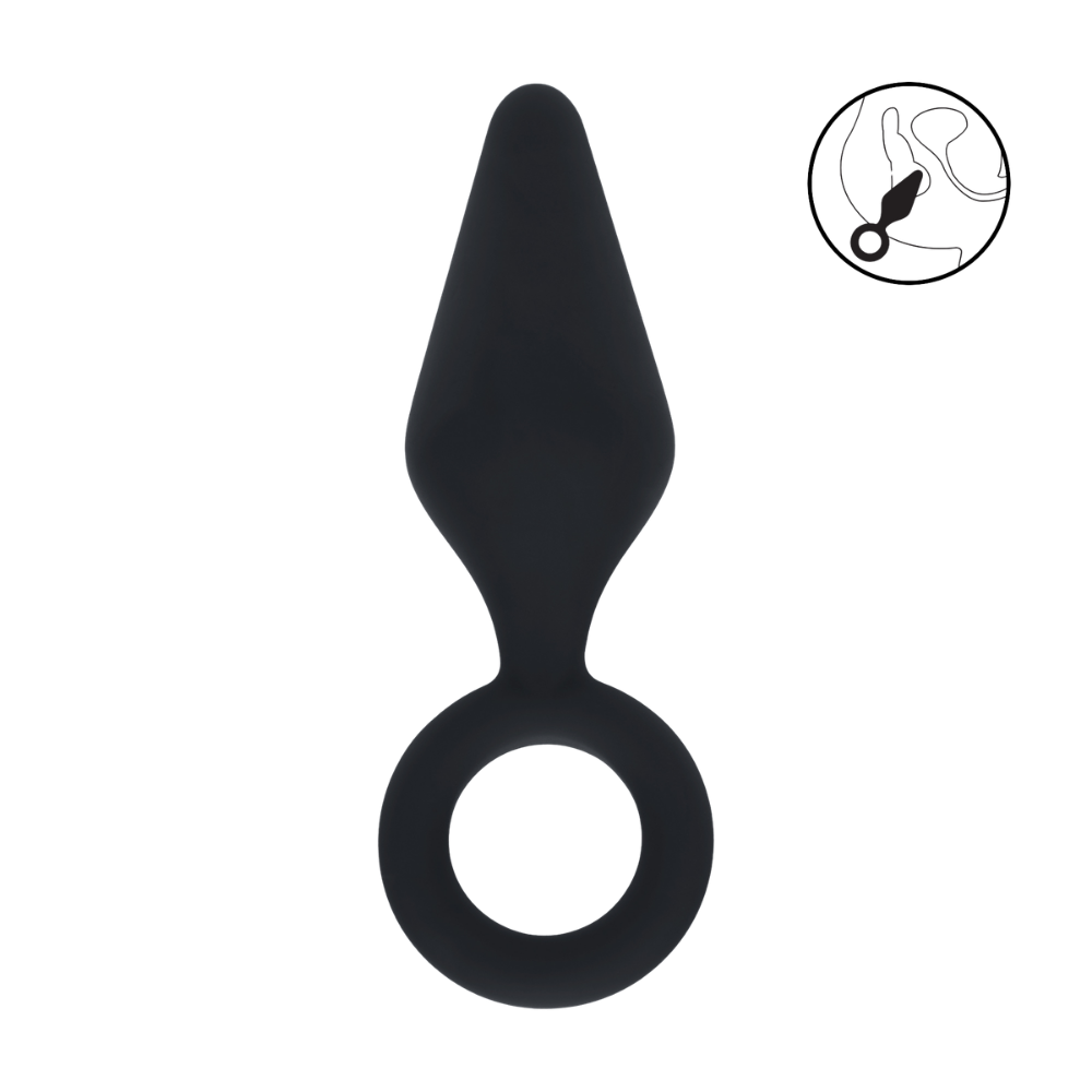 Levelz - Silicone Anal Plug with Loop