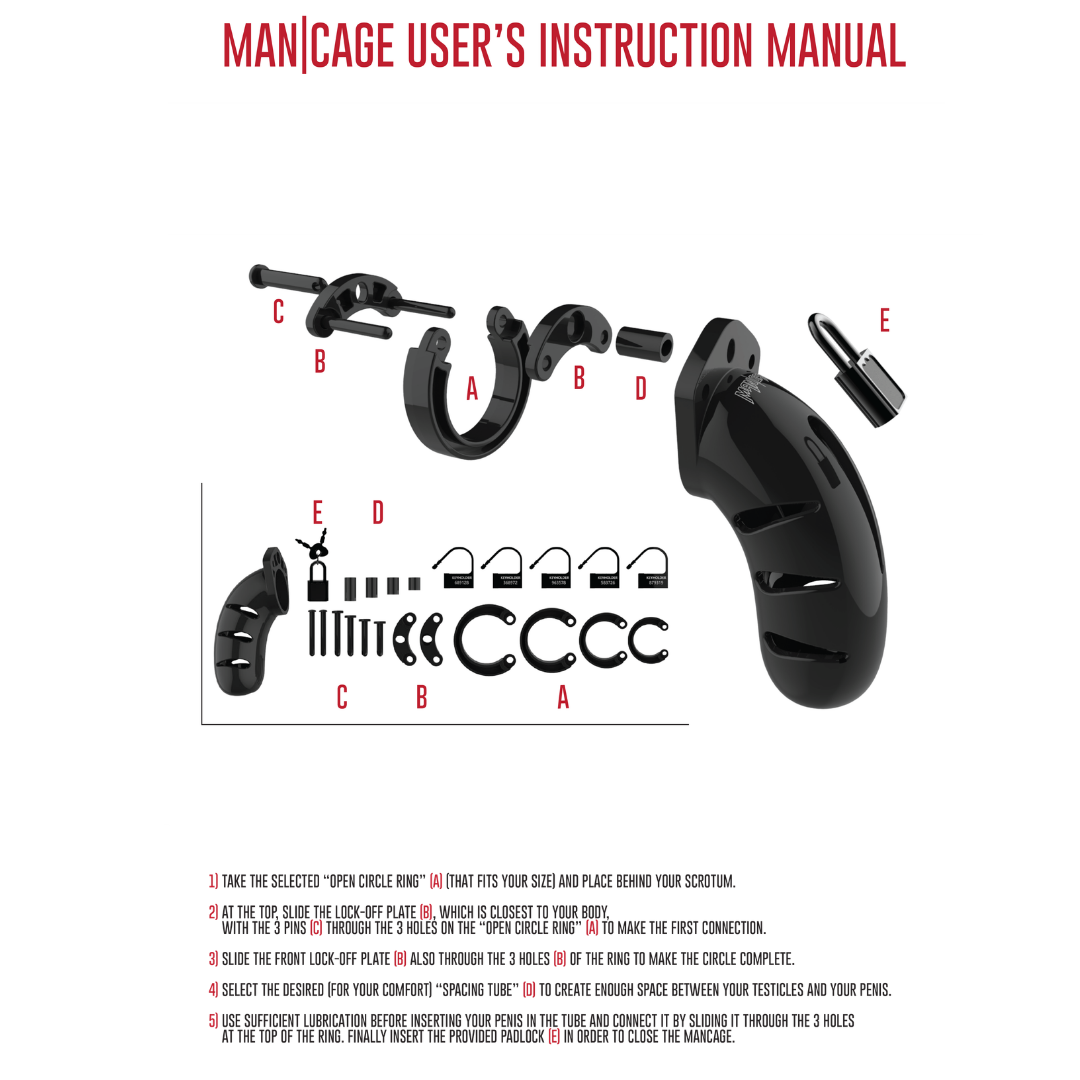 Model 01 Chastity Cock Cage