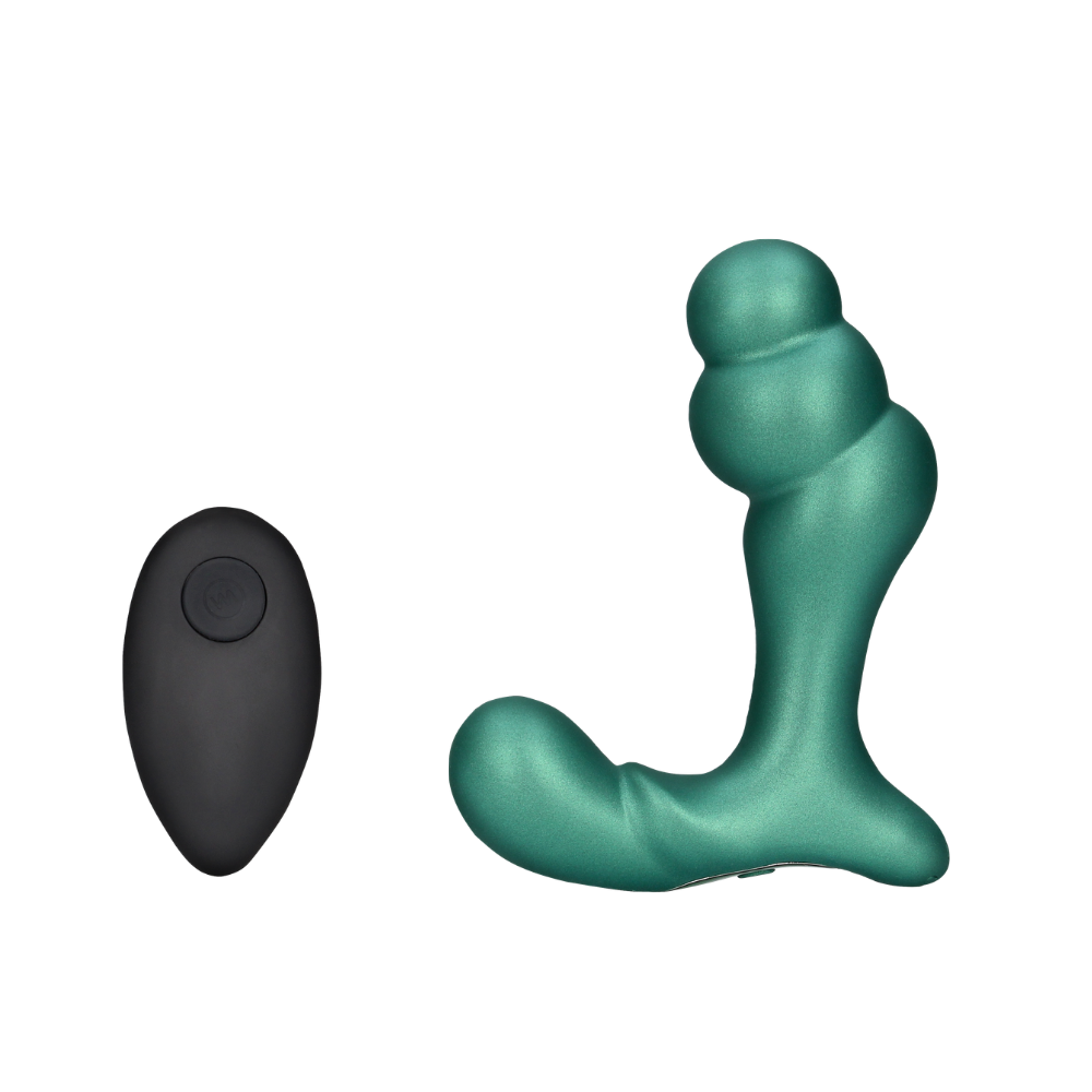Stacked Vibrating Prostate Massager with Remote Control