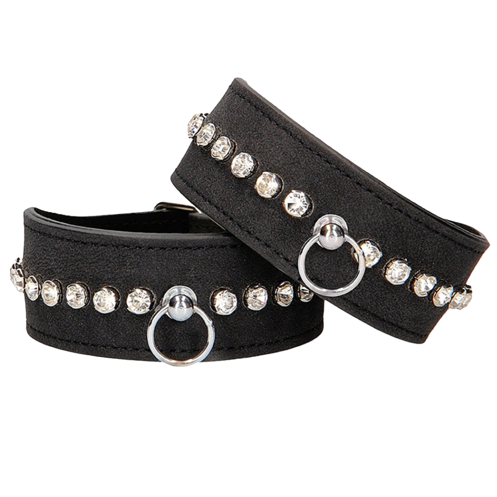Diamond Studded Wrist Cuffs