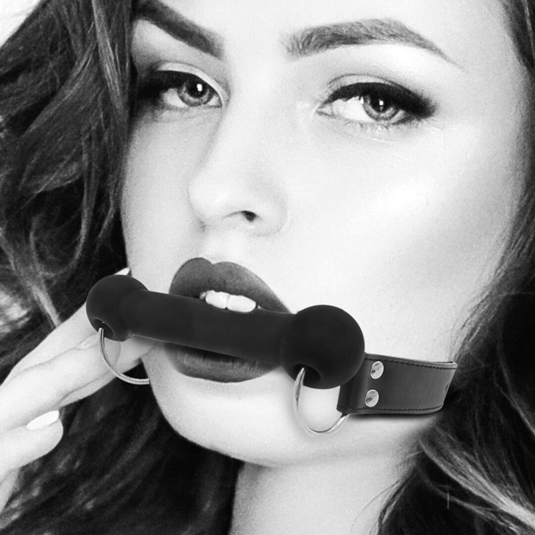 Black & White - Silicone Bit Gag