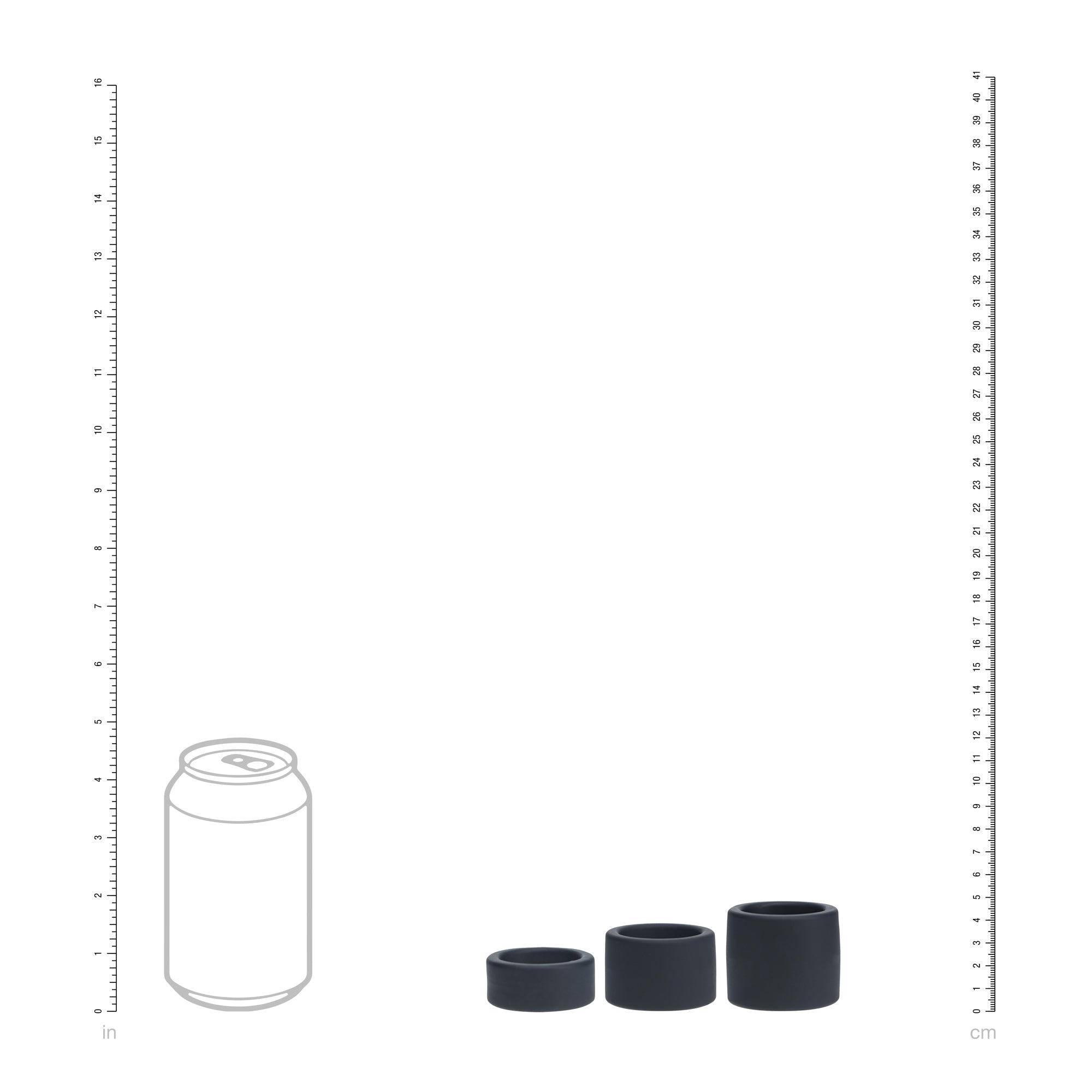 Levelz - Liquid Silicone Ball Strap Set of 3