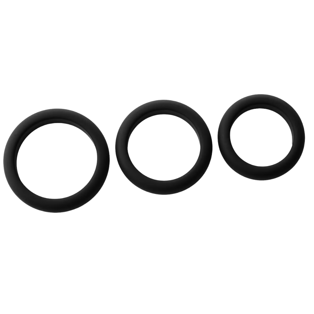 Ramrod - Smooth Silicone Cockring Pack