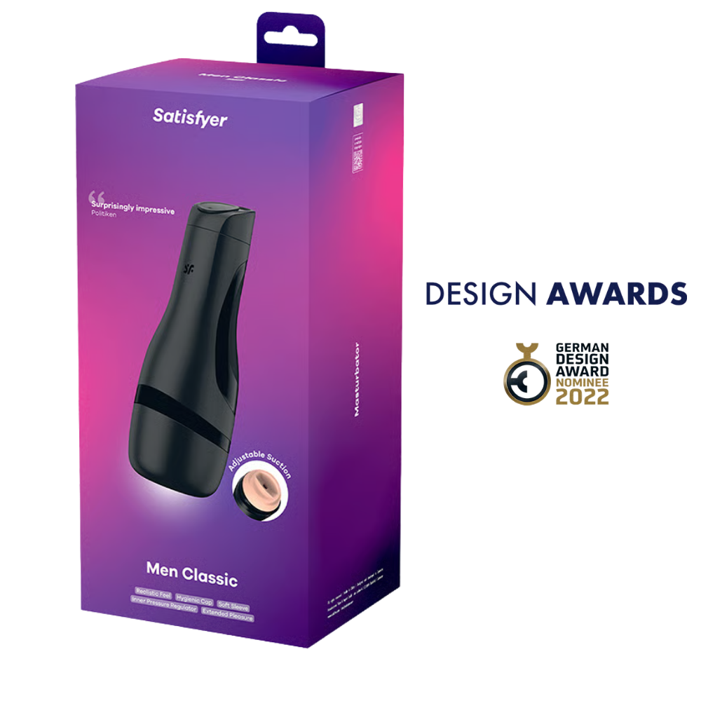 Satisfyer - Men Classic Black Masturbator