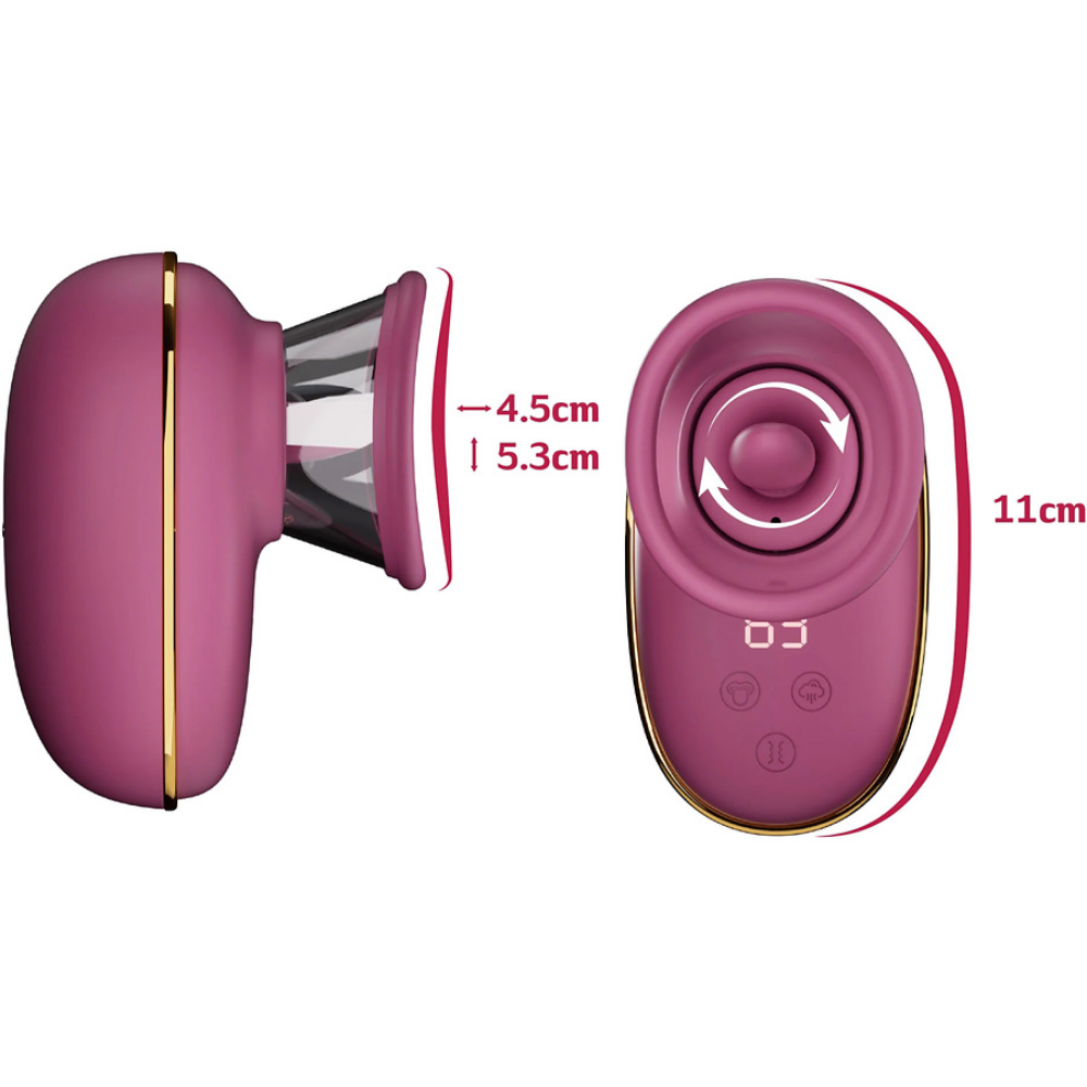 Vacuum & Clitoral Licking Automatic Pump