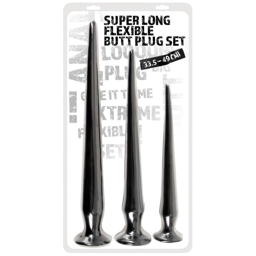 Super Long Flexible Butt Plug Set