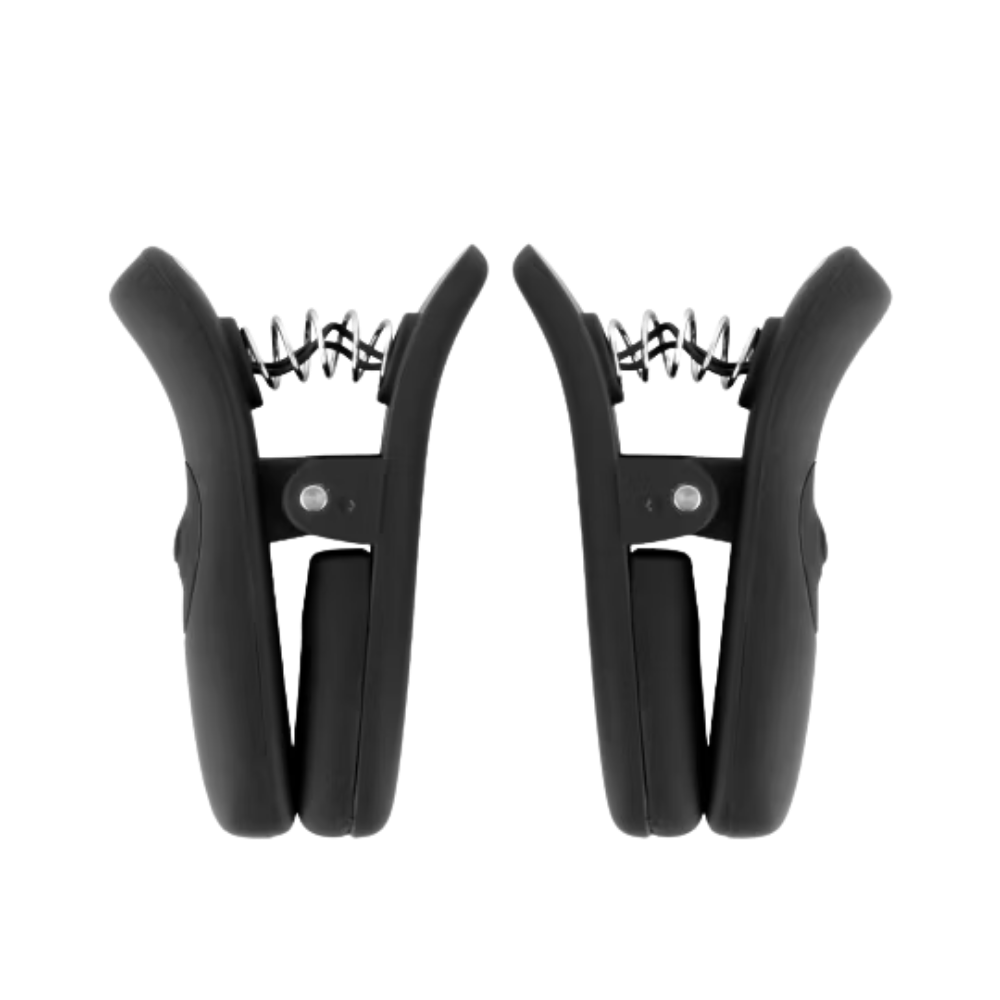 Vibrating Nipple Clamps In Rechargeable Case clamps