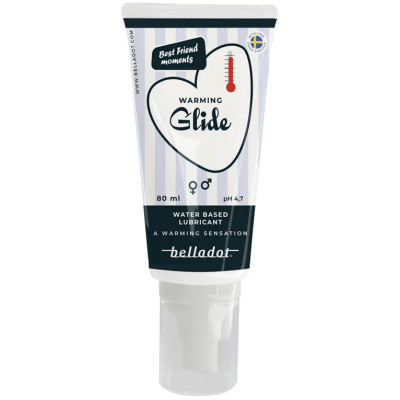 Belladot - Warming Glide Water Based Lubricant 80ml-Belladot-