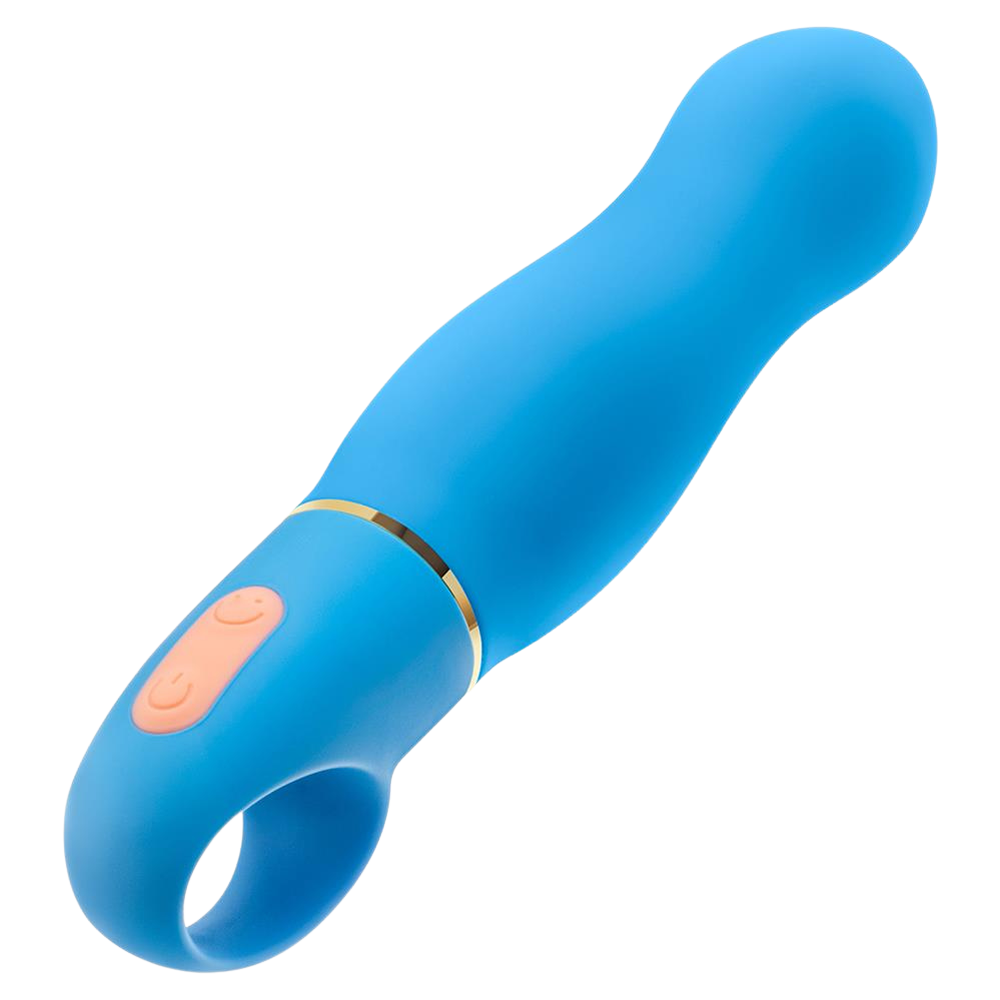 batteridriven mullrande vibrator vattentät duschanpassad ergonomisk design öglehandtag bubblig form kroppssäker silikon färgglad sexleksak silkeslen yta ftalatfri lättanvänd njutningsleksak