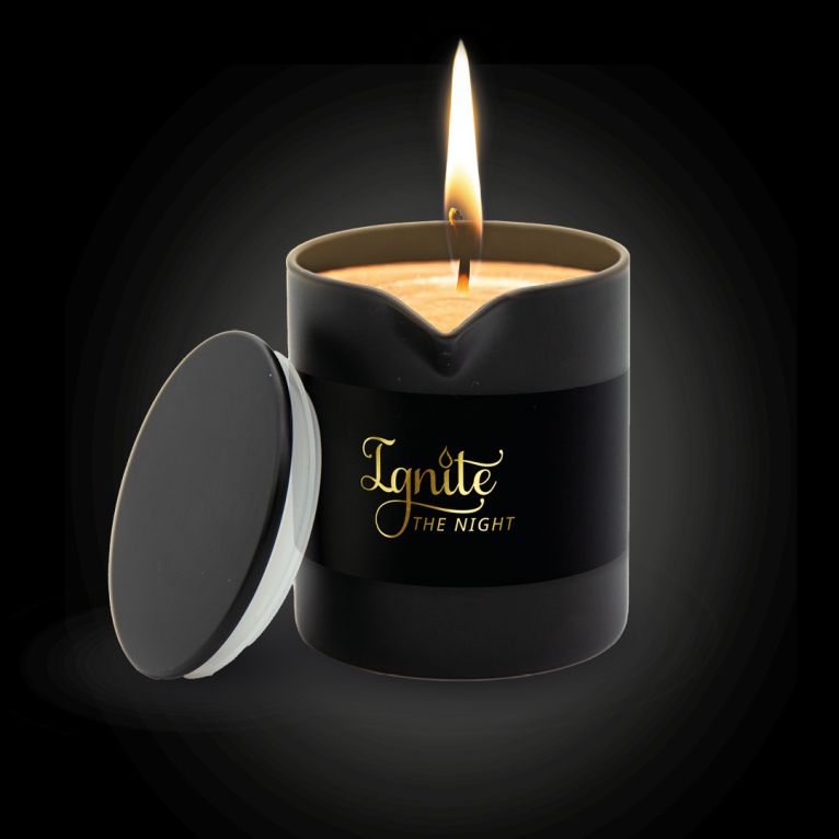 Intimate Massage Candle - Chai Spices And Blood Orange