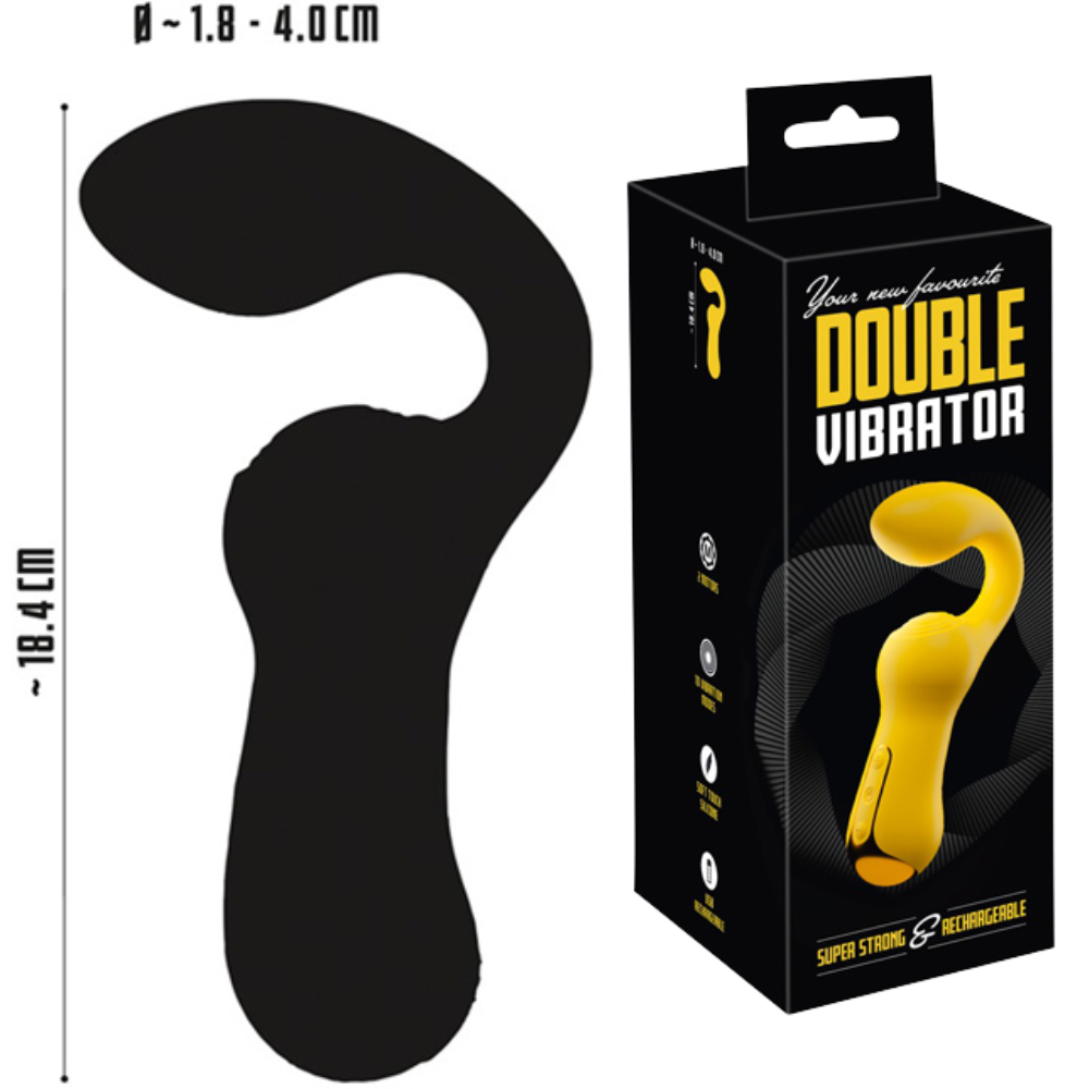 Double Vibrator - Super Strong & Rechargeable