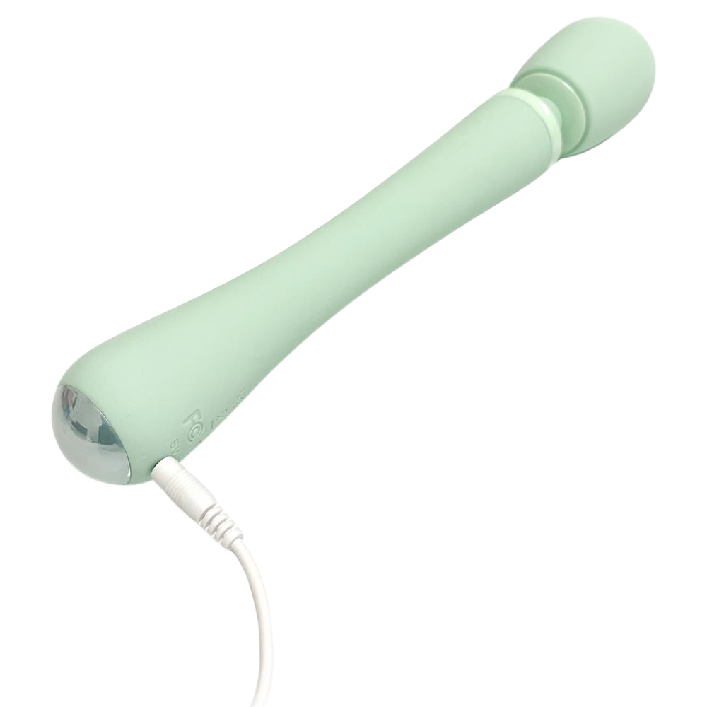 wand vibrator kraftfull stänksäker uppladdningsbar flexibel silikonyta ergonomisk låg ljudnivå duschsäker justerbar intensitet kroppssäker lyxig design lång batteritid USB laddning sensual massage sexleksak stor sexleksak sexleksak för kvinnor sexleksak för dusch sexleksak med rytmer sexleksak med nivåer sexleksak för solo sexleksak för par