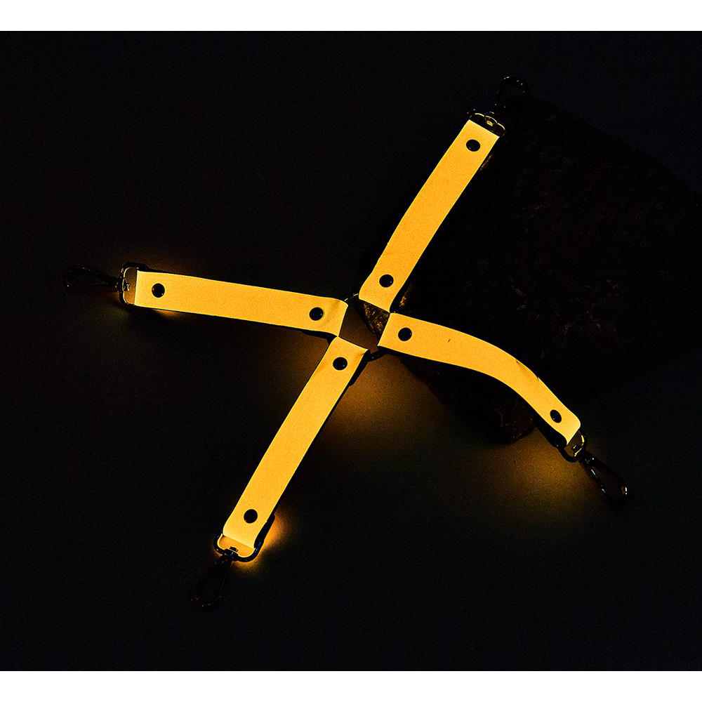Självlysande bondagekit justerbara handledsbojor fotbojor neopren paddel hog tie nickelfria detaljer glow in the dark sexleksaker nybörjare avancerade parleksaker dominant lek erotisk present