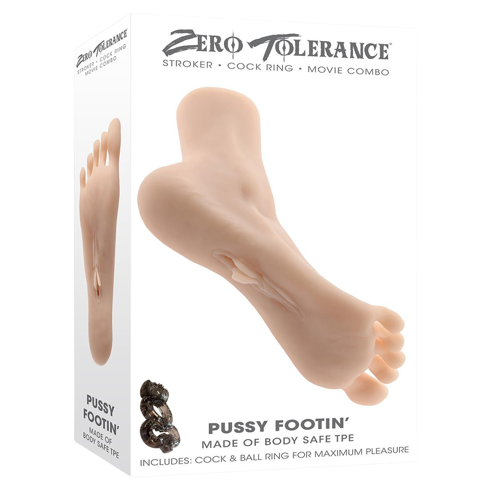 realistisk fotleksak, fotfetisch, penetrerbar kanal, hudvänligt tpe-material, ftalatfri, latexfri, mjuk yta, verklighetstrogen design, sensuell hålfot, realistiska tår, rundad häl, tight känsla, 14cm djup, frigöringsöppning, lätt rengöring, bonus ring, vibratorring, penisring, testikelring, fördröjd utlösning, ökad stimulans, kraftfull orgasm, zero tolerance serie, evolved sexleksak, fetischleksak, för fotfetischister