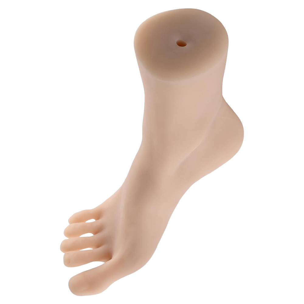 realistisk fotleksak, fotfetisch, penetrerbar kanal, hudvänligt tpe-material, ftalatfri, latexfri, mjuk yta, verklighetstrogen design, sensuell hålfot, realistiska tår, rundad häl, tight känsla, 14cm djup, frigöringsöppning, lätt rengöring, bonus ring, vibratorring, penisring, testikelring, fördröjd utlösning, ökad stimulans, kraftfull orgasm, zero tolerance serie, evolved sexleksak, fetischleksak, för fotfetischister