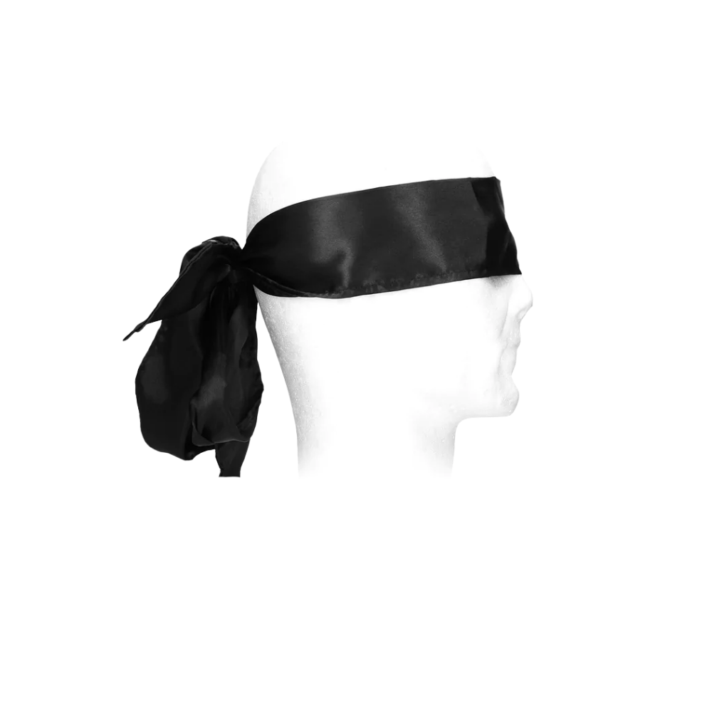 Black & White - Bondage Silky Ribbon