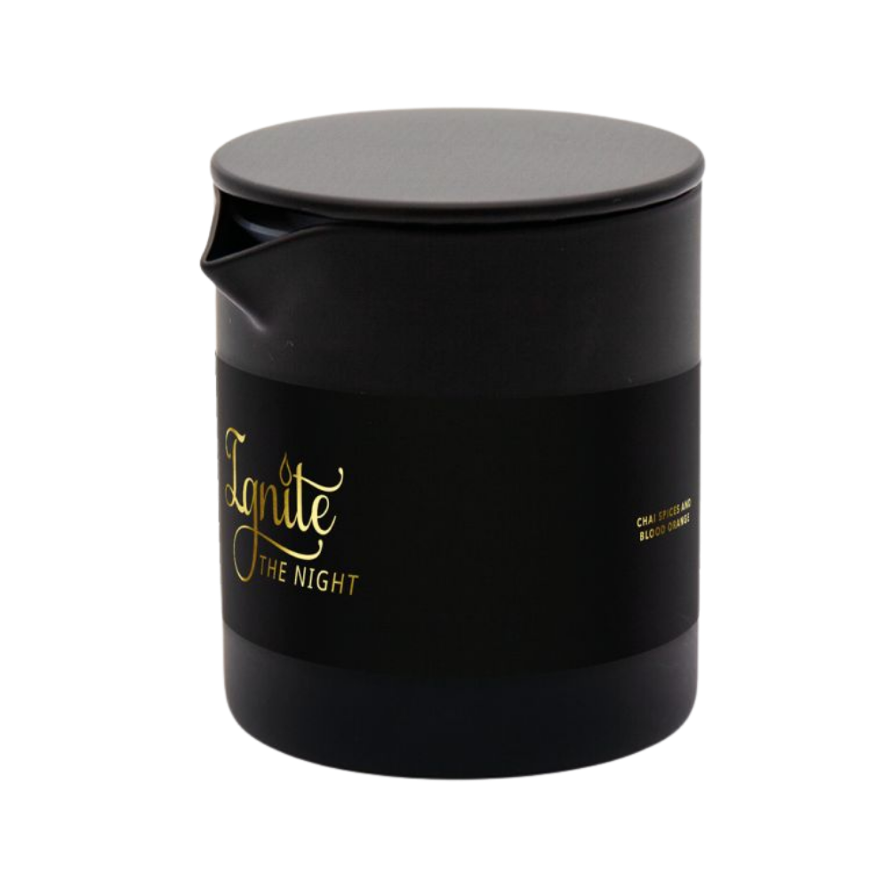 Intimate Massage Candle - Chai Spices And Blood Orange