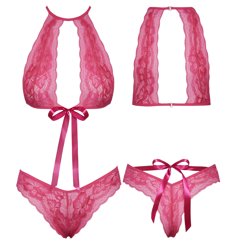 Pink Bow Set