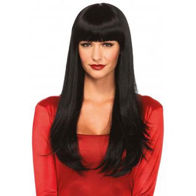 Bangin' Long Black Wig-Leg Avenue-