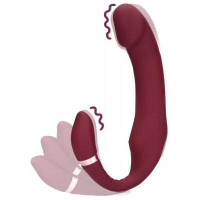 Bendable Vibrating Strapless Strap-on-Loveline-