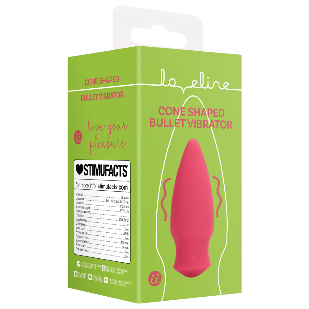 konformad bullet vibrator klitorisstimulator silikon stimulans uppladdningsbar vattentät tyst kraftfull 10 vibrationslägen sexleksak kvinnor njutning