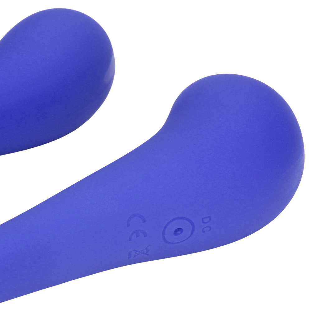 dubbelandad vibrator fjärrstyrd böjbar klitorisstimulator g-punkt stimulans silikon uppladdningsbar vattentät sexleksak kvinnor par njutning