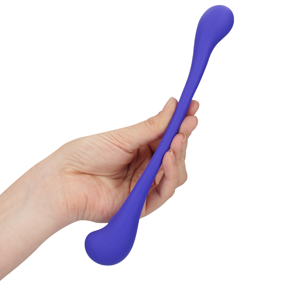 dubbelandad vibrator fjärrstyrd böjbar klitorisstimulator g-punkt stimulans silikon uppladdningsbar vattentät sexleksak kvinnor par njutning