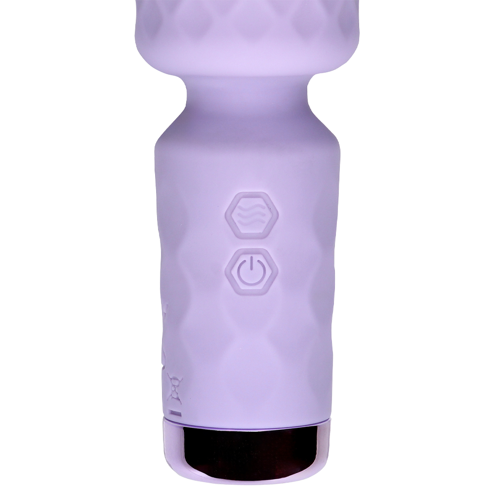 vibrerande miniwand sexleksak klitorisstimulerare kraftfull tyst uppladdningsbar silikon stav massagestav för fitta orgasm njutning onani sexleksaker