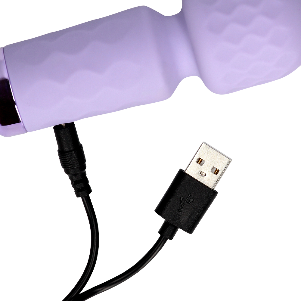 vibrerande miniwand sexleksak klitorisstimulerare kraftfull tyst uppladdningsbar silikon stav massagestav för fitta orgasm njutning onani sexleksaker