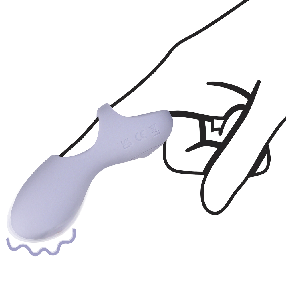 vattentålig uppladdningsbar fingervibrator klitorisstimulerare ballerinasko form liten diskret sexleksak för kvinna njutning fitta onani orgasm silikon stimulans