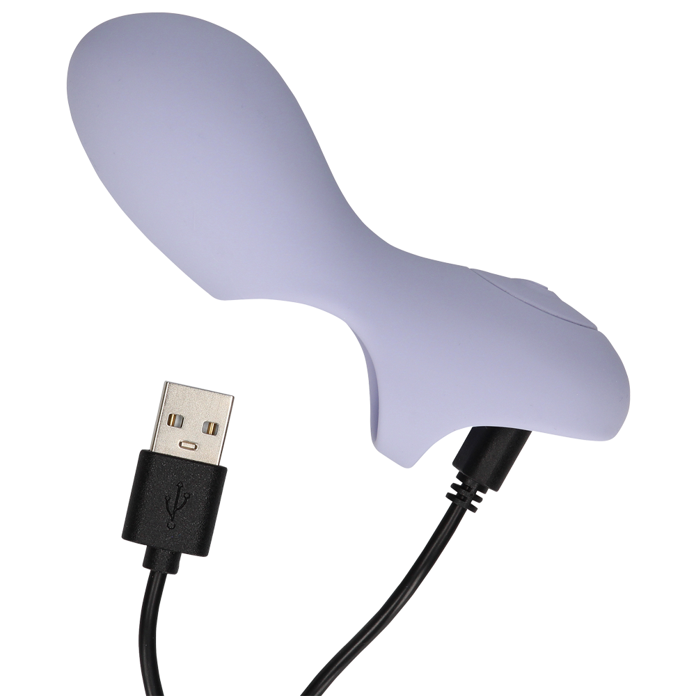 vattentålig uppladdningsbar fingervibrator klitorisstimulerare ballerinasko form liten diskret sexleksak för kvinna njutning fitta onani orgasm silikon stimulans