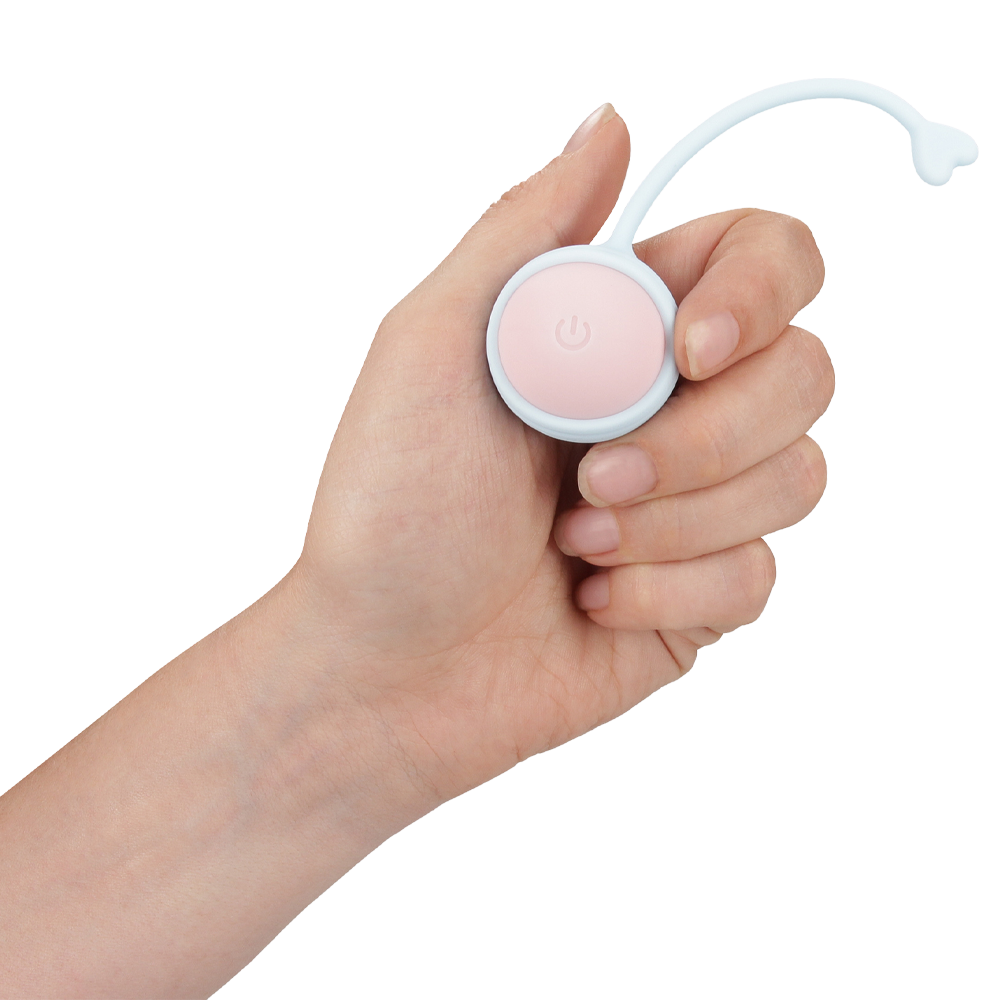 vibrerande knipkulor fjärrkontroll träningsredskap bäckenbotten starkare muskler stimulans orgasm mjukt silikon uppladdningsbar sexleksak kvinna