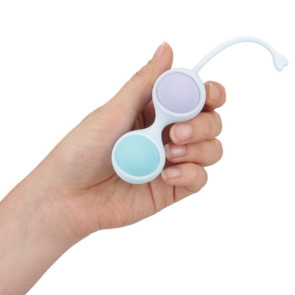 vibrerande knipkulor fjärrkontroll träningsredskap bäckenbotten starkare muskler stimulans orgasm mjukt silikon uppladdningsbar sexleksak kvinna