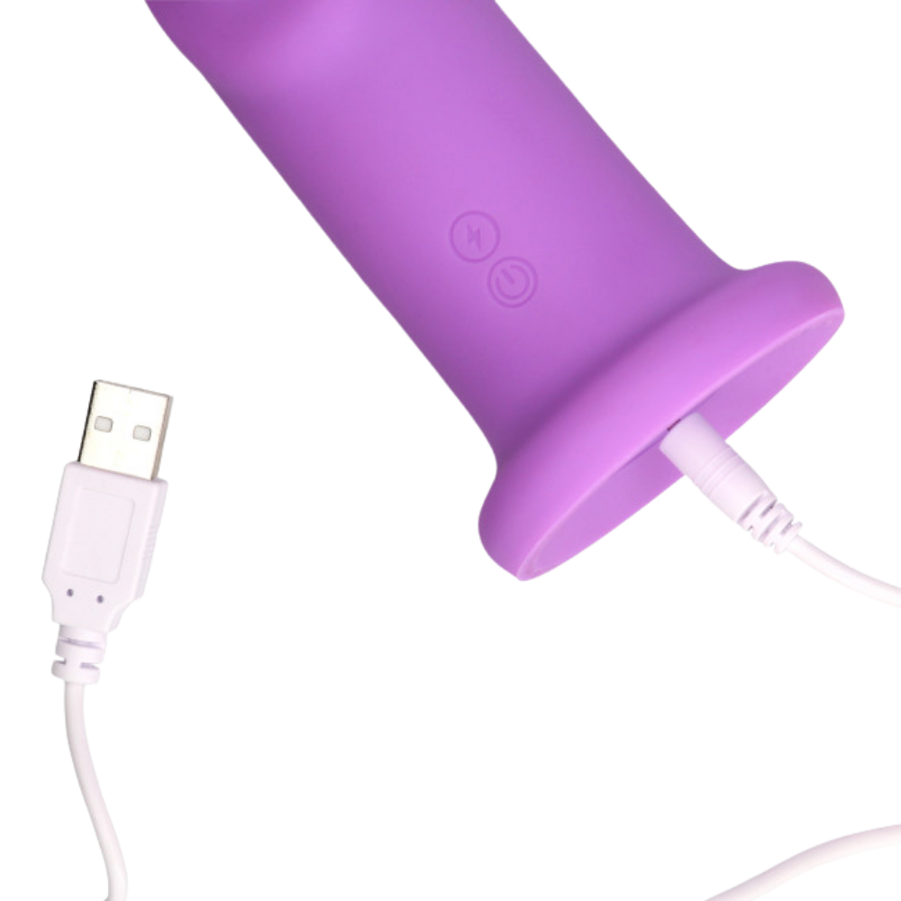 Ultra Soft Silicone Rotating G-Spot Vibrator