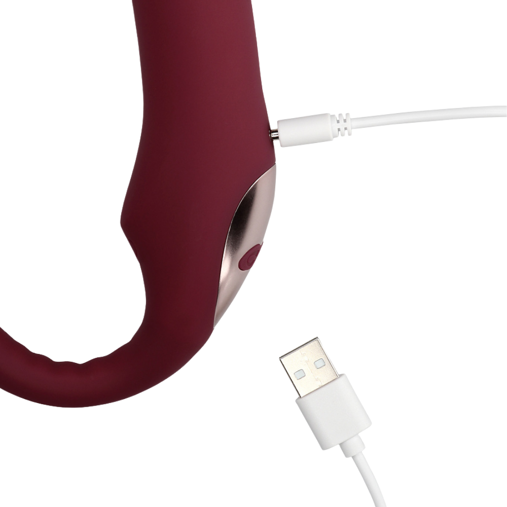 Bendable Vibrating Strapless Strap-on