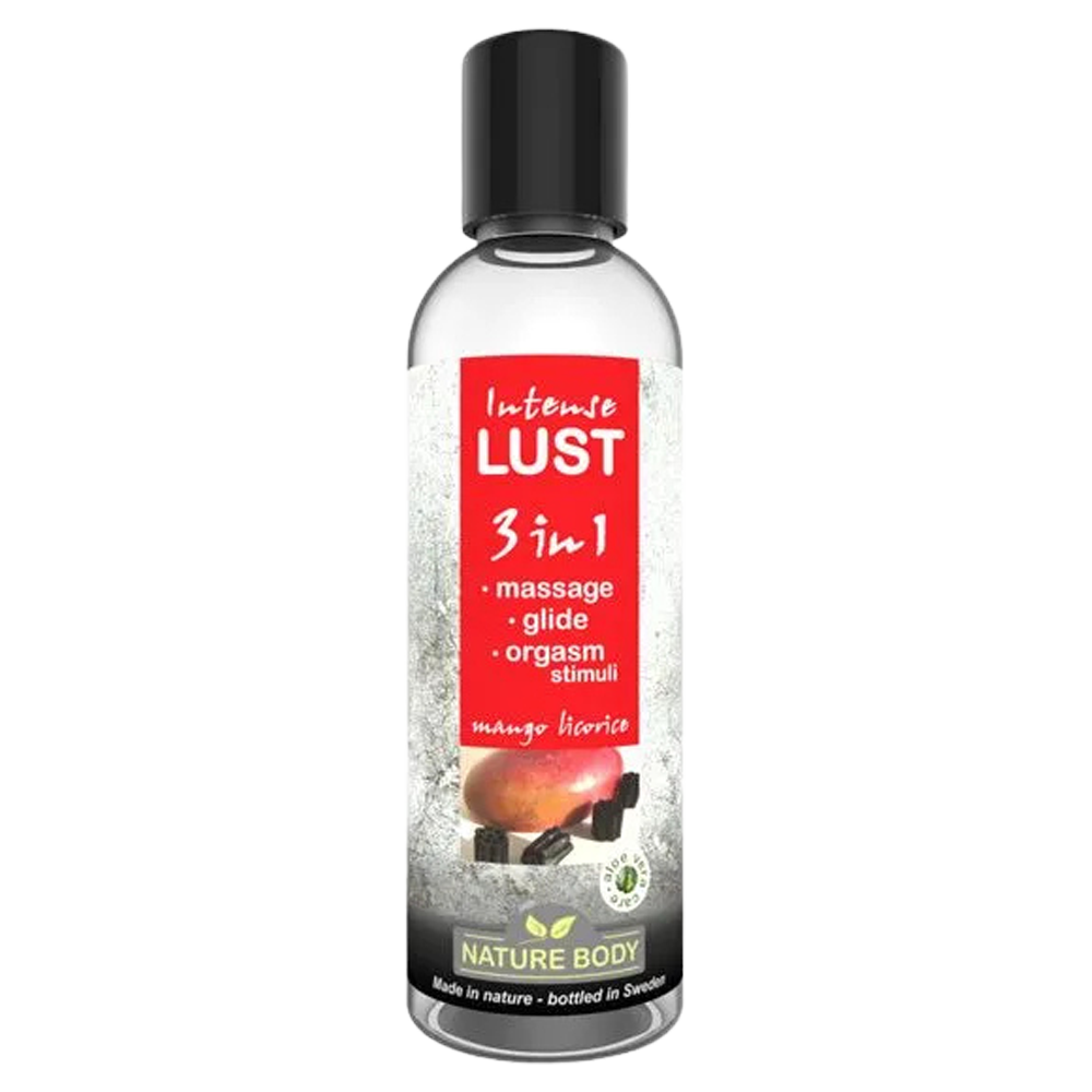 naturligt glidmedel veganskt massagegel ätbart smakrikt värmande fuktgivande orgasmhöjande silikonvänligt kondomsäkert kroppsvänligt aloe vera rödalger glycerin l-citrullin l-arginin latexkompatibelt pH-balanserat