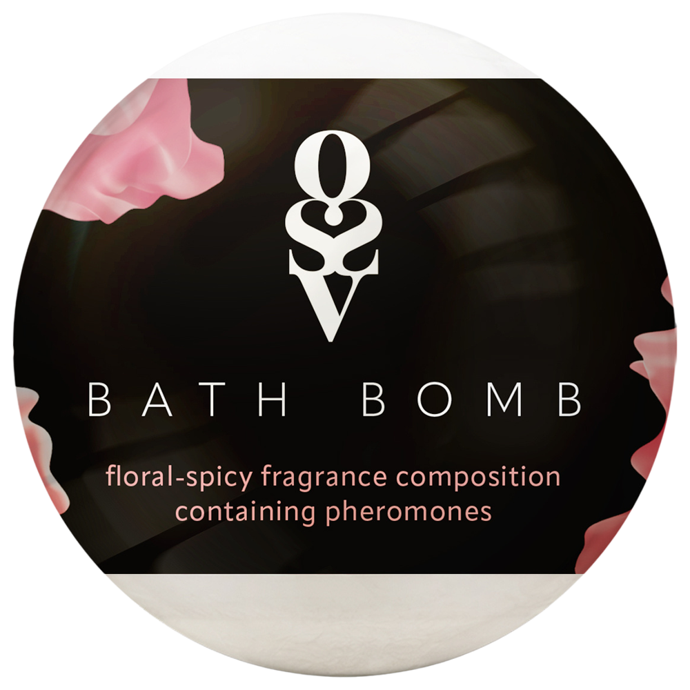 doftande badbomb feromoner orientalisk blommig träig fruktig hudvårdande oljor återfuktande mjuk hud silkeslen kropp sensuellt bad avkoppling aromatisk wellness lyxig rituell spa upplevelse 100g